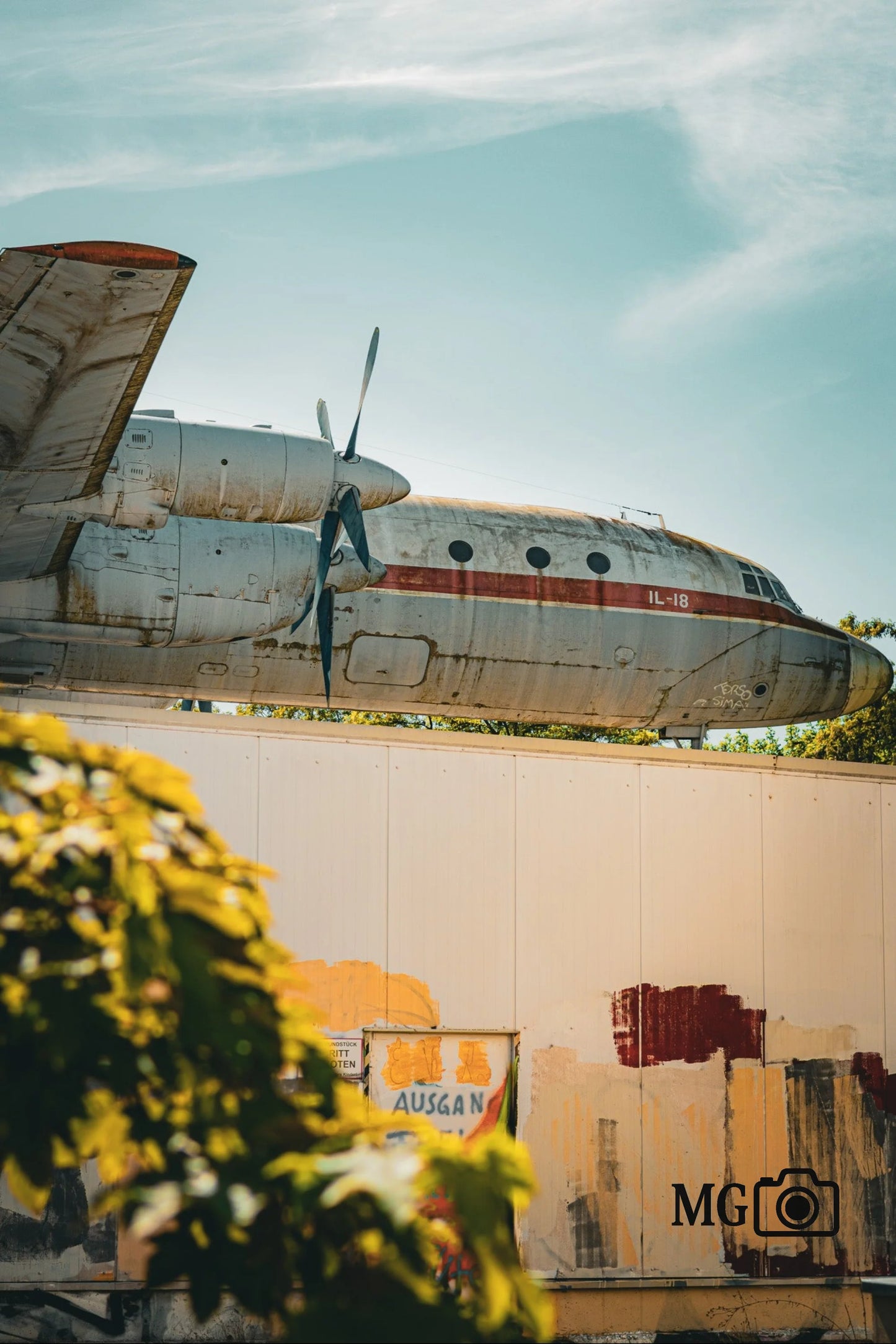 Altes Flugzeug