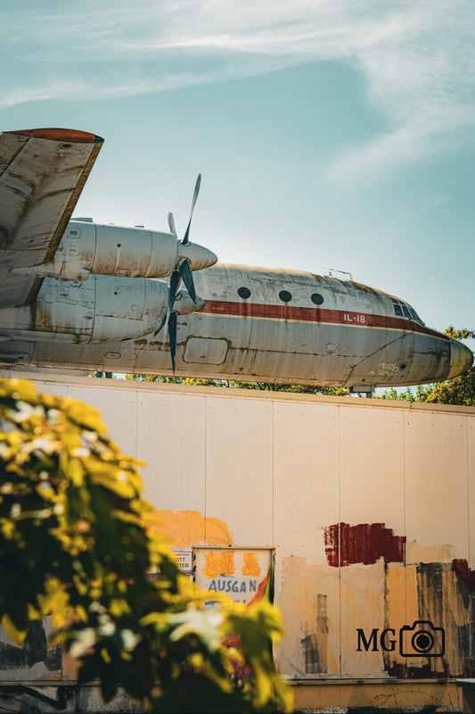 Altes Flugzeug