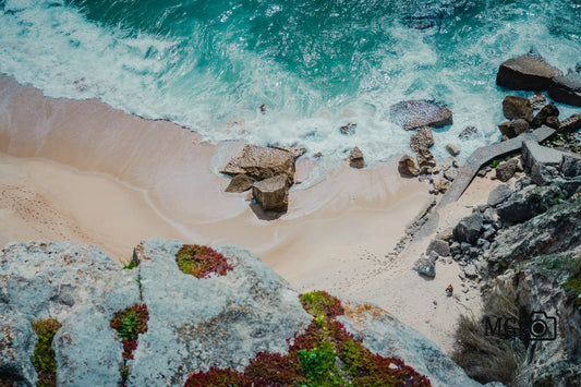 Klippe am Meer