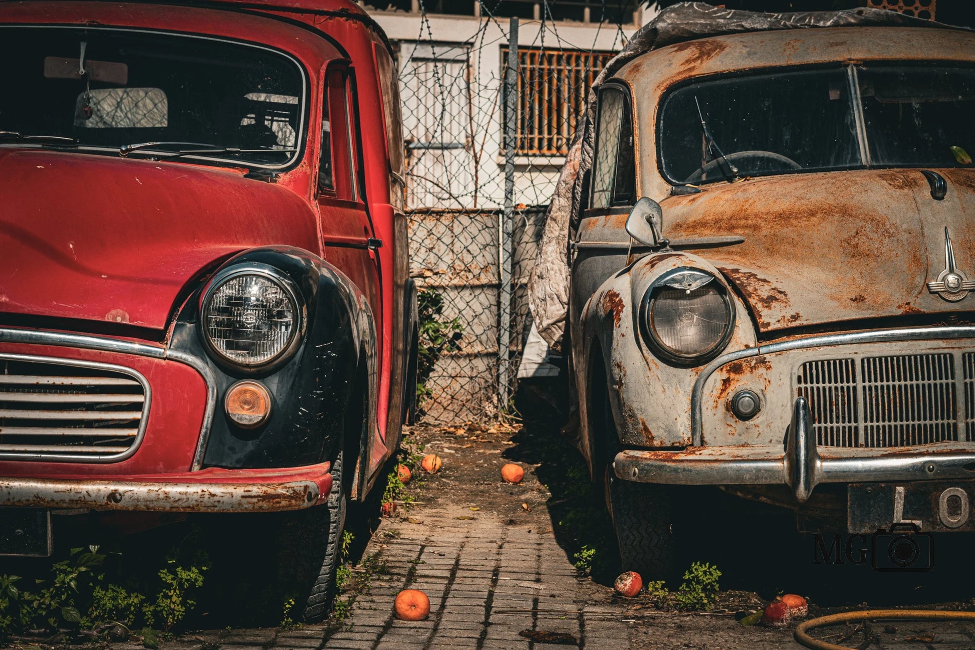 Oldtimer-Pärchen