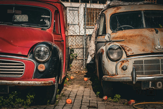 Oldtimer-Pärchen