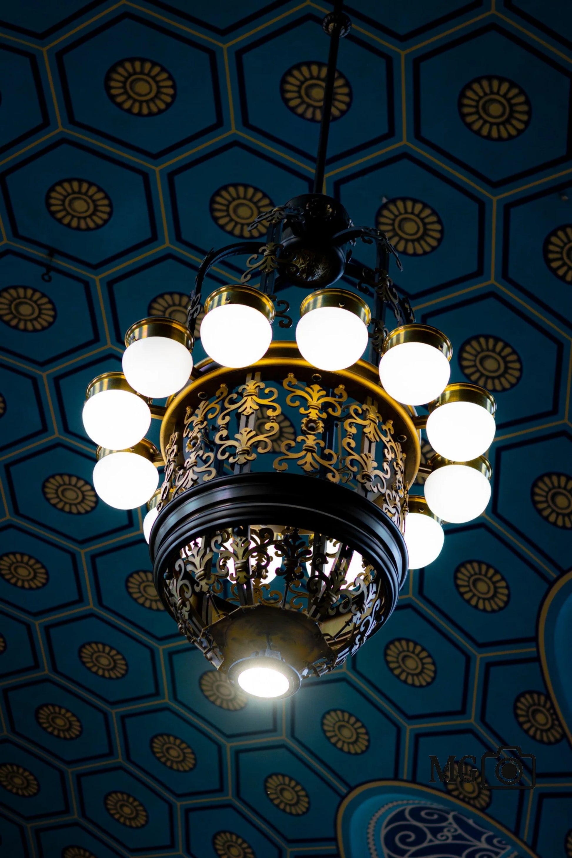 Pompöser Kronleuchter
